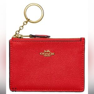 Coach Leather Key Holder